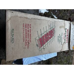 Vintage 1976 MERDEL Kicker No. 300 Foosball Game Ludington